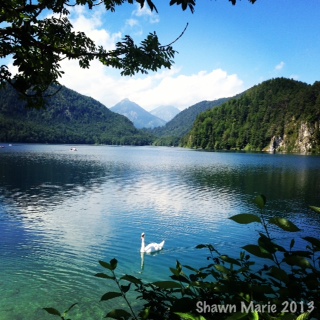 Lake Alpsee, Bavaria, Germany